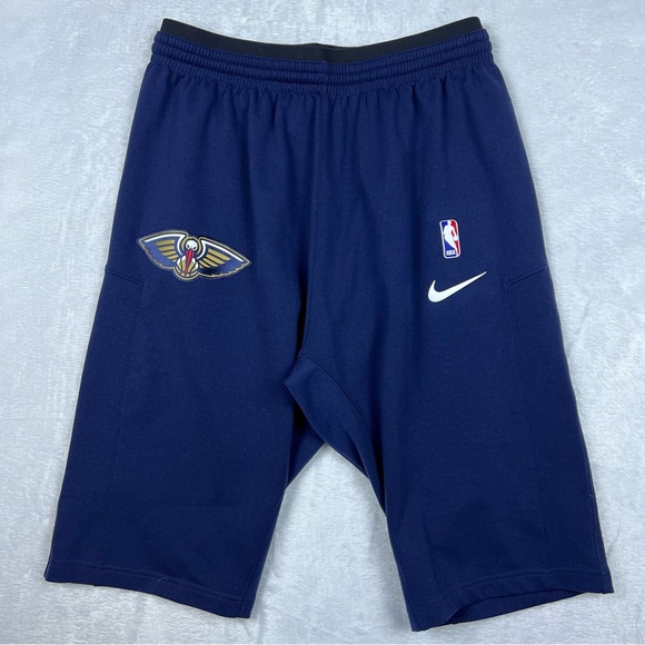 New Orleans Pelicans NBA Player Issue Basketball Nike Shorts Large - Picture 1 of 7